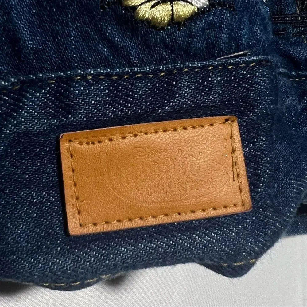 Disney Snow White Animators' Denim Jean Jacket Girls 9/10 Vintage
